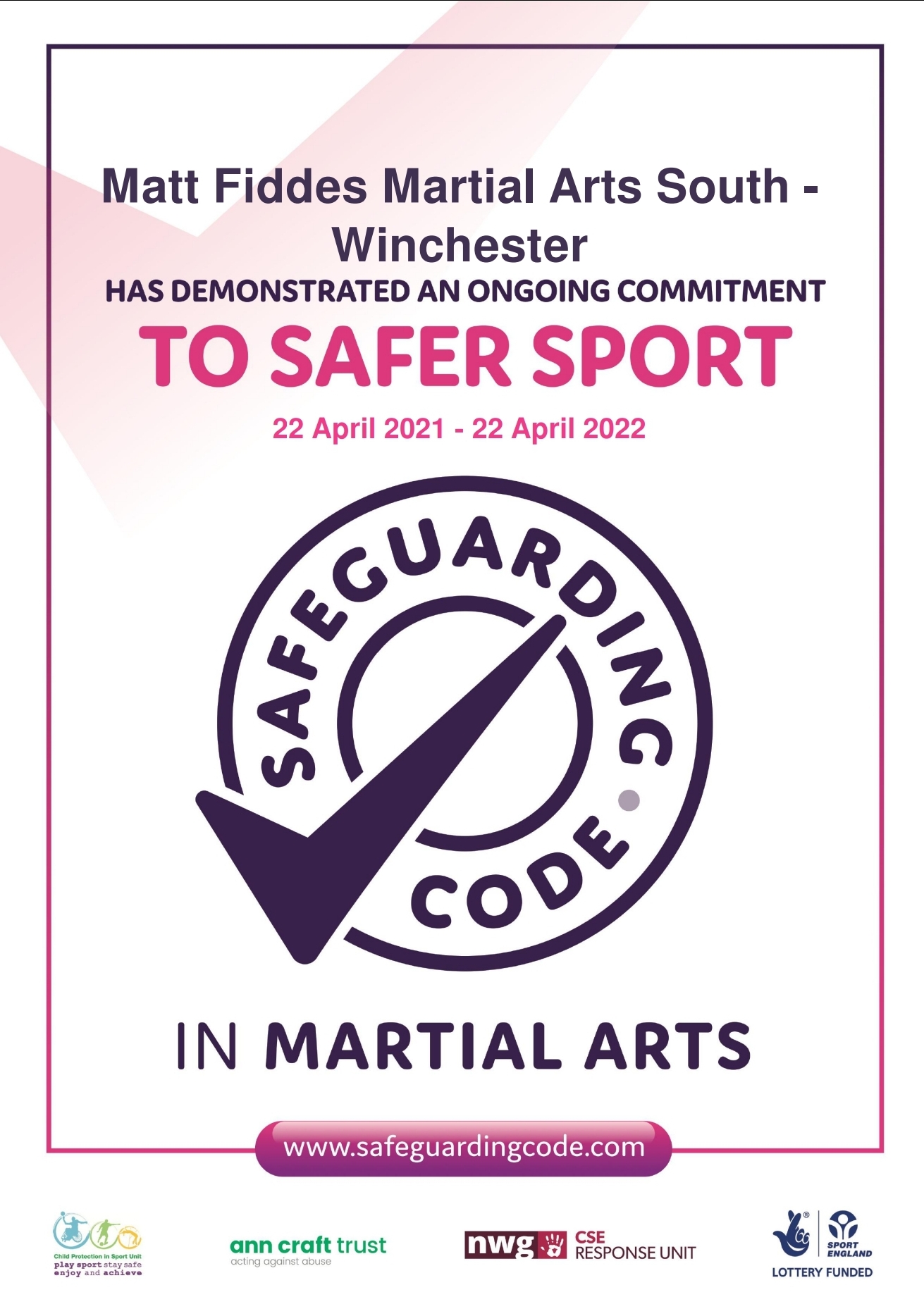 Safeguarding Code