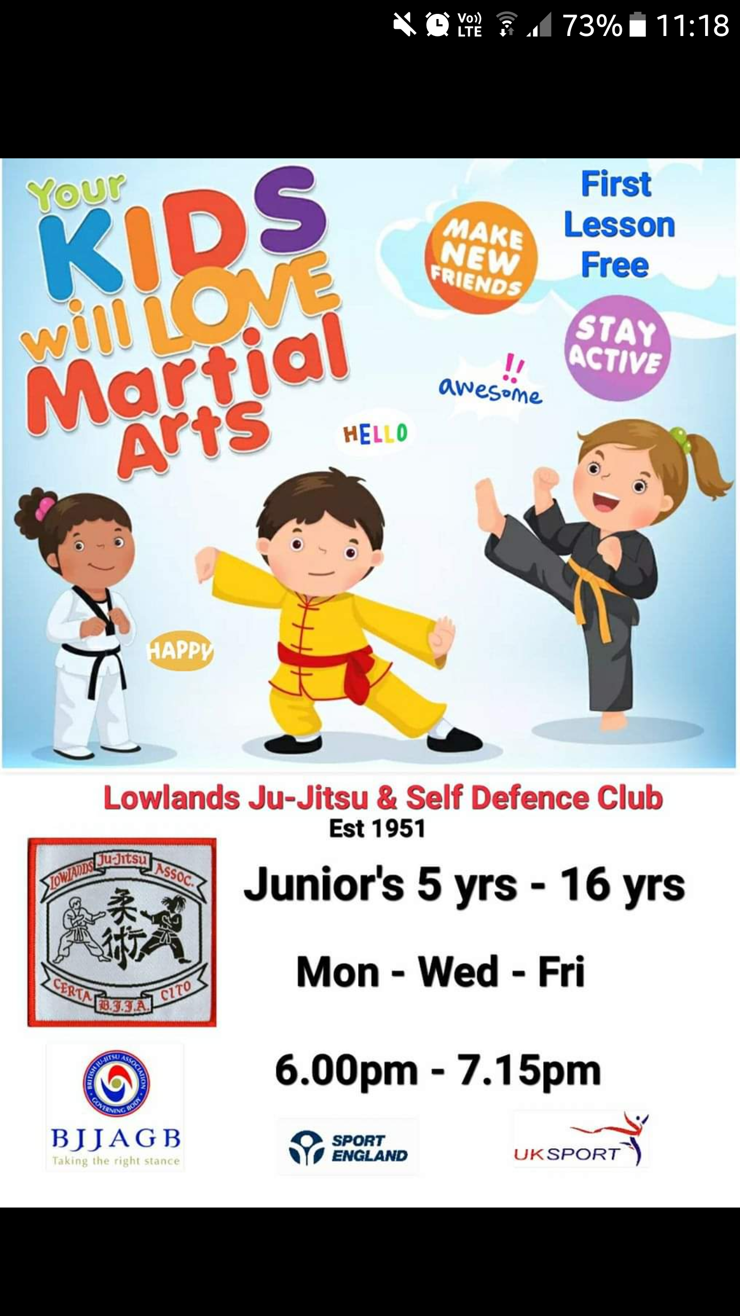 Martial Arts Classes